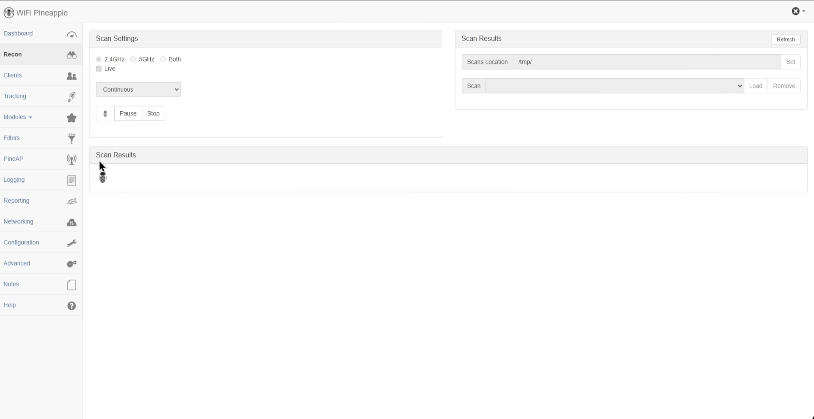 Recon nearby APs